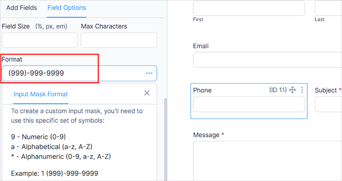 add-phone-number-format