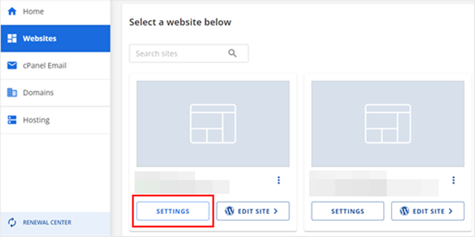 bluehost-website-settings-1