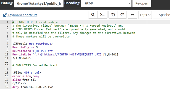 edit-htaccess-file-in-file-manager-editor