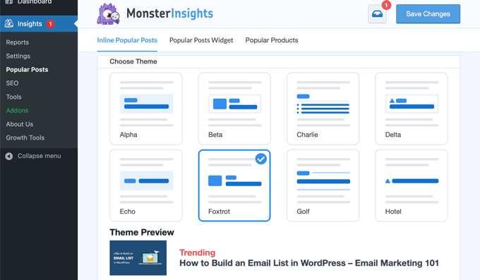 prevnextmonsterinsights