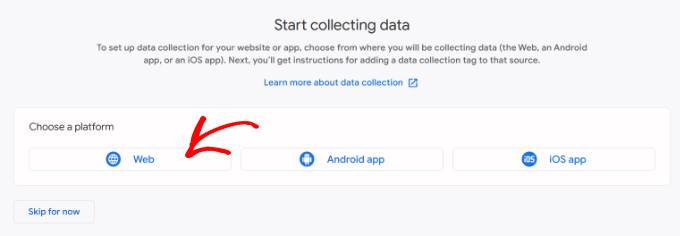 select-data-collection-option