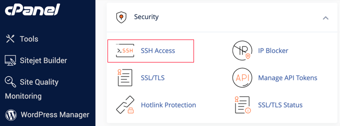 sftp-ssh-cpanel